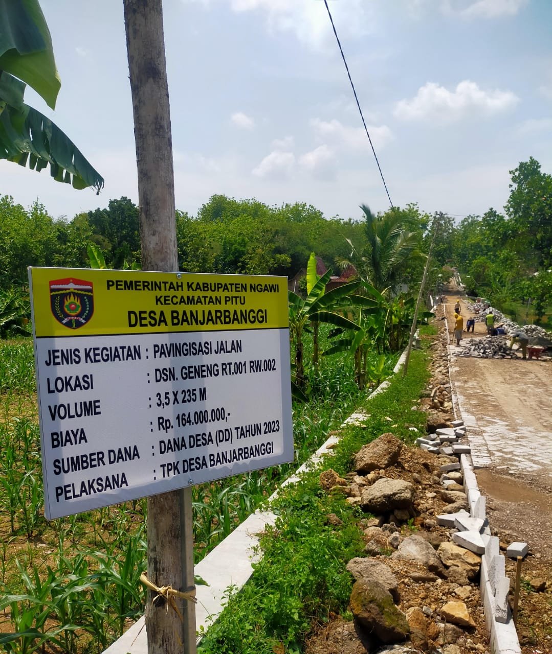 tambahan ds banjarbanggi