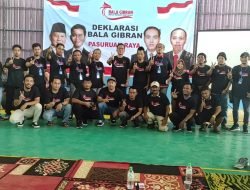 Deklarasi Bala GibranKab.Pasuruhan