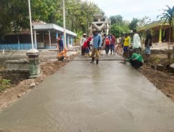 Lokasi kegiatan rabat jalan dusun WonoboyoRt 02 Rw 03