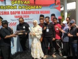 Ft bersama Bupati Ngawi dan Peserta gebyar Bumdesmas 2024