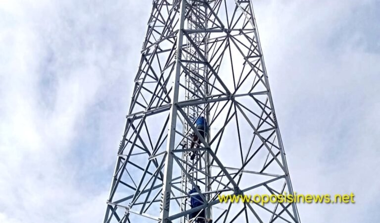 Duga Belum Ada Izin Bangun Tower Desa Junjung Pasir Kecamatan Sumbergempol Di Sorot Warga Lsm GMBI