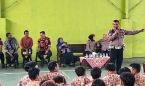Polresta Sidoarjo Gencarkan Edukasi Tertib Lalu Lintas di Sidoarjo