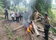 Arena Judi Sabung Ayam di Desa Mendalan Pandaan Dibakar Polisi Tegaskan Tak Ada Toleransi Perjudian