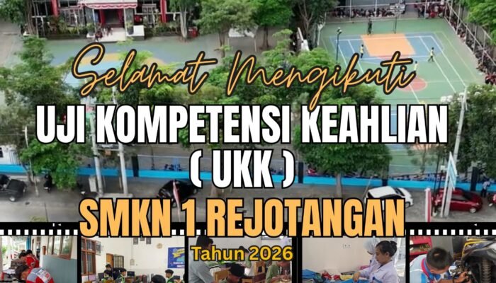 SMK NEGERI 1 REJOTANGAN GELAR UJI KOPETENSI KE AHLIAN LIBATKAN PENGUJI EKSTERNAL DARI DUNIA INDUSTRI DAN AKADEMISI