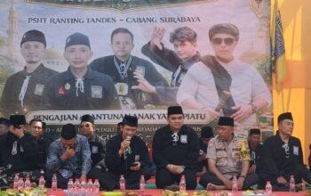 Semangat Kebersamaan dan Kepedulian Menggema dalam Anniversary PSHT Peduli dan Halal Bihalal Ranting Tandes Surabaya