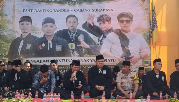 Semangat Kebersamaan dan Kepedulian Menggema dalam Anniversary PSHT Peduli dan Halal Bihalal Ranting Tandes Surabaya