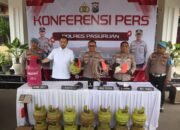 Polres Pasuruan Ungkap Kasus Penyalahgunaan LPG Subsidi, Dua Tersangka Diamankan