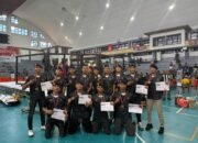 Raih Juara Umum II di Kejurprov IBCA MMA Surabaya, Dansat Brimob Polda Jatim Sampaikan Apresiasi