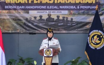Perkuat Integritas Pemasyarakatan, Lapas Perempuan Jakarta Gelar Ikrar Bersih dari Narkoba, Handphone Ilegal, Dan Penipuan