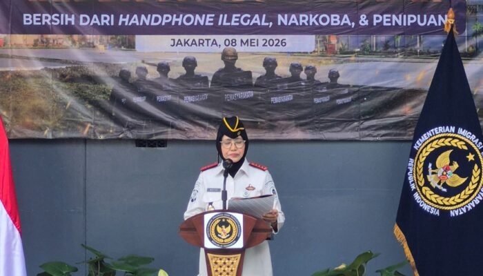Perkuat Integritas Pemasyarakatan, Lapas Perempuan Jakarta Gelar Ikrar Bersih dari Narkoba, Handphone Ilegal, Dan Penipuan