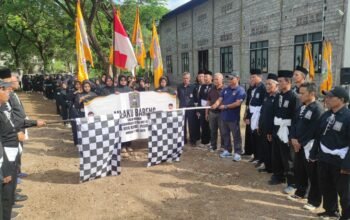 Ribuan Calon Warga PSHT Kota Kediri Pusat Madiun “Long March “Sebagai Bentuk Implementasi Ajaran
