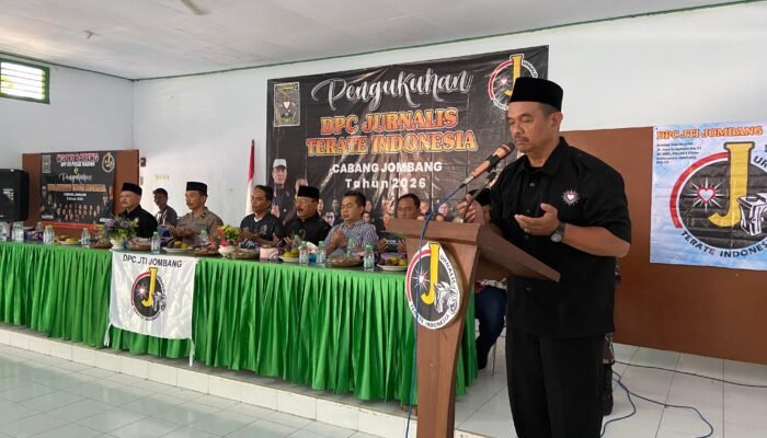 Pengukuhan DPC Jurnalis Terate Indonesia Cabang Jombang Perkuat Sinergi Organisasi dan Profesionalisme Insan Pers