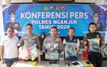 Dalam Waktu 5 Jam 14 Pelaku Pengeroyokan di Loceret Ditangkap Aparat Penegak Hukum