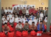 Polres Nganjuk dan PSMTI Berbagi Kasih, 65 Anak Yatim Al Ikhlas Terima Santunan Sambut Hari Bhayangkara ke-80