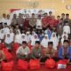 Polres Nganjuk dan PSMTI Berbagi Kasih, 65 Anak Yatim Al Ikhlas Terima Santunan Sambut Hari Bhayangkara ke-80