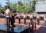 81 Personel Polres Nganjuk Naik Pangkat, Kapolres Tekankan Profesionalisme dan Integritas dalam Pengabdian