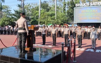 81 Personel Polres Nganjuk Naik Pangkat, Kapolres Tekankan Profesionalisme dan Integritas dalam Pengabdian