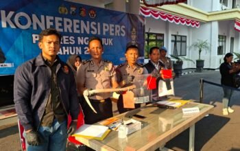 Kurang dari 10 Jam, Polres Nganjuk Ungkap Kasus Pembunuhan Berencana, Dua Tersangka Dibekuk di Sidoarjo