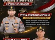 Capaian Baru Kepemimpinan, Polres Tulungagung Sambut AKBP Wiwin Junianto Supriyadi Lewat Tradisi Pedang Pora