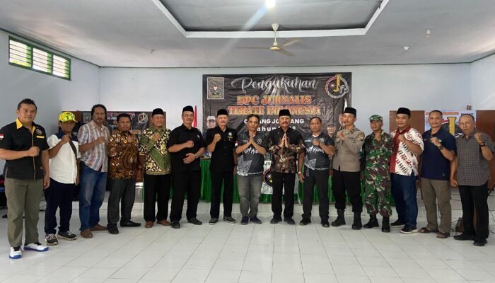 Pengukuhan DPC Jurnalis Terate Indonesia Cabang Jombang Perkuat Sinergi Organisasi dan Profesionalisme Insan Pers