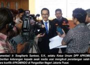 Setelah 15 Tahun Sengketa dan 17 Laporan Polisi, APKOMINDO Harapkan Kepastian Administrasi Perkara Kasasi Nomor 431 K/TUN/2026