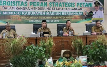 Dukung Ketahanan Pangan, Pemkab Madiun Gelar Sinergisitas Peran Strategis Petani