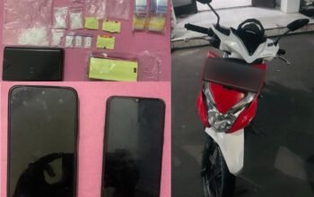 Dua Terduga Pengedar Sabu Ditangkap, Satresnarkoba Polres Nganjuk Sita Hampir 11 Gram Sabu Siap Edar