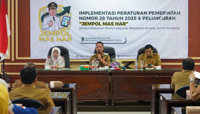 Pemkab Madiun Luncurkan Jempol Mas Har, Percepat Pelayanan Perizinan Usaha