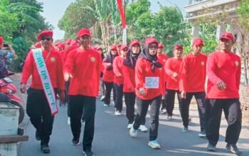 Satu Jiwa, Satu Langkah: Semangat Betet Sejahtera Warnai Kemeriahan Gerak Jalan HUT RI ke-81 