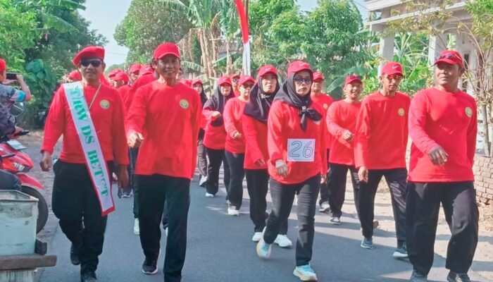 Satu Jiwa, Satu Langkah: Semangat Betet Sejahtera Warnai Kemeriahan Gerak Jalan HUT RI ke-81 