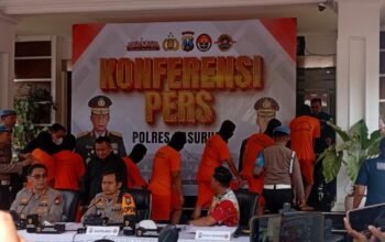 Polres Pasuruan Ungkap 5 Kasus Kekerasan di Jalur Malang–Surabaya, 7 Tersangka Diamankan