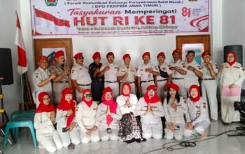 Menjaga Api Perjuangan di Tanah Anjuk Ladang,FKKBM Nganjuk Gelar Tasyakuran HUT ke-81 RI dan Tegaskan Komitmen Kesejahteraan Rakyat
