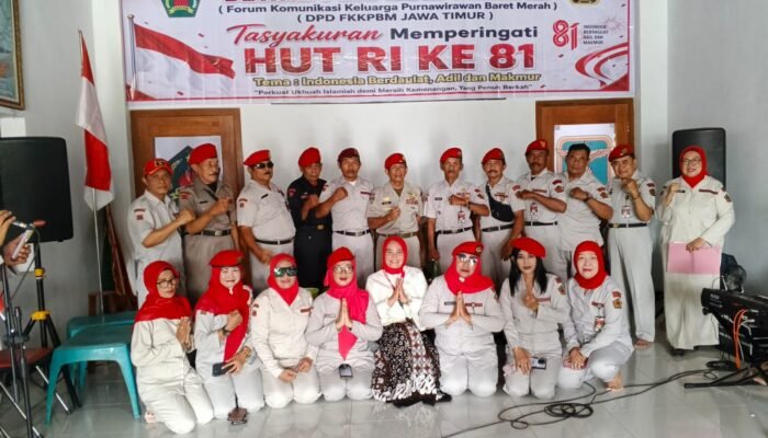 Menjaga Api Perjuangan di Tanah Anjuk Ladang,FKKBM Nganjuk Gelar Tasyakuran HUT ke-81 RI dan Tegaskan Komitmen Kesejahteraan Rakyat