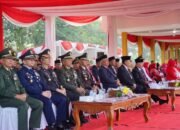 Bupati Madiun Memimpin Upacara Peringatan HUT ke-81 Kemerdekaan Republik Indonesia di Alun-Alun Reksogati Caruban