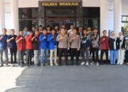 Kapolres Nganjuk Ajak Mahasiswa Jaga Kondusifitas dan Utamakan Musyawarah
