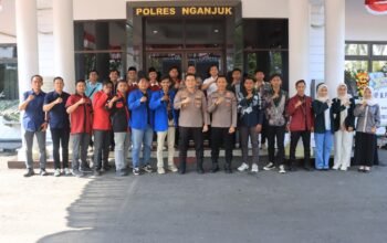 Kapolres Nganjuk Ajak Mahasiswa Jaga Kondusifitas dan Utamakan Musyawarah