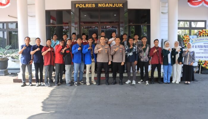 Kapolres Nganjuk Ajak Mahasiswa Jaga Kondusifitas dan Utamakan Musyawarah