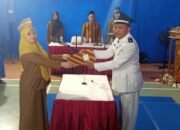 PELANTIKAN SEKDES SEBAGAI PERANGKAT DESA TAWANGSARI TAHUN 2026 RESMI DILANTIK