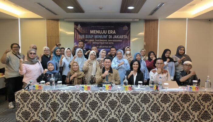 Jakarta Menuju Air Siap Minum, Pipa Tua dan NRW Jadi Tantangan