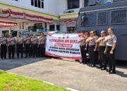 Musim Kemarau Melanda Kecamatan Lengkong, Polres Nganjuk Berangkatkan Bantuan Air Bersih