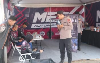 Polres Pasuruan Sosialisasikan Pemahaman AI kepada Peserta Rally Piala Bhayangkara 2026