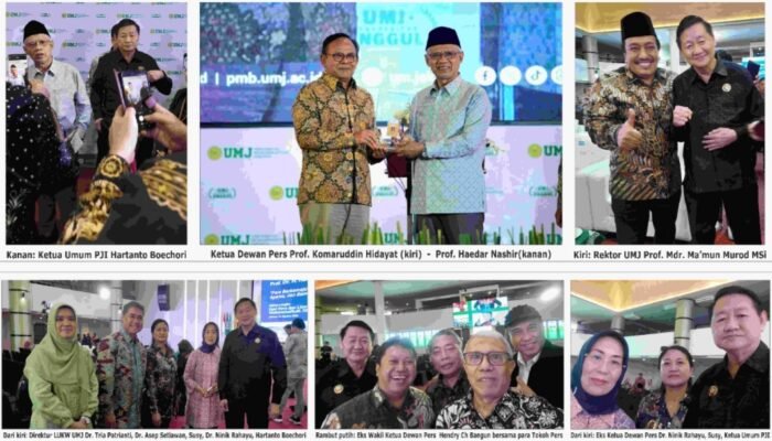Ketua Umum PJI Hartanto Boechori Support Prof. Haedar Nashir