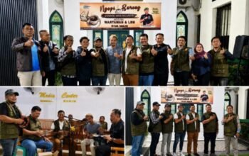 Gelar Ngopi Bareng LSM dan Wartawan, Dandim 0810/Nganjuk Pererat Silaturahmi dan Sinergitas Wilayah