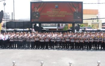 Kapolres Lamongan Pimpin Sertijab, Sejumlah Jabatan Strategis Resmi Berganti