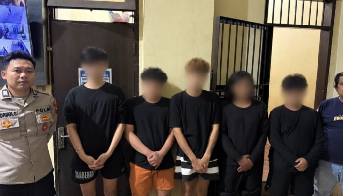 Dua Kasus Berbeda Dibongkar, Polres Nganjuk Amankan Enam Orang dan Sita Pil LL serta Sabu