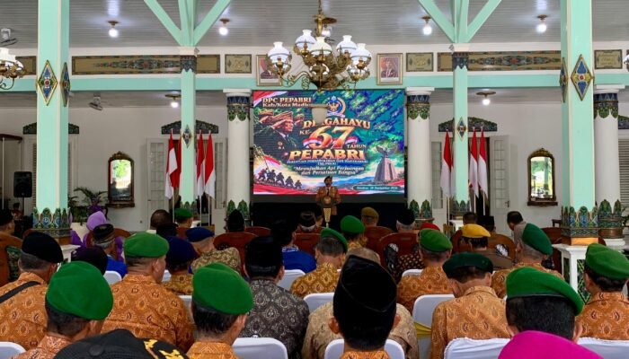 Peringati HUT ke-67 di Pendopo Muda Graha, PEPABRI Madiun Kokohkan Komitmen Menjaga Persatuan Bangsa.