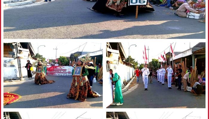 Gelora Kemerdekaan Tak Padam: Dusun Tanggungan Tampil Spektakuler dalam Gebyar Karnaval Desa Balongrejo