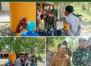 Gerak Cepat Mengatasi Kekeringan, Kodim 0810/Nganjuk dan IJTI Salurkan Bantuan Air Bersih ke Desa Pule