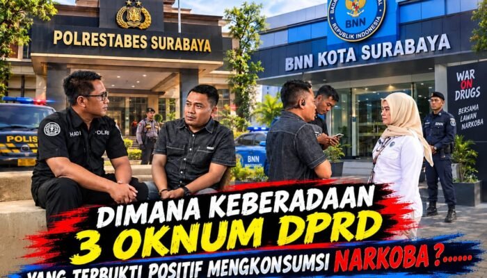 AMI Geram! Polrestabes Sebut 3 Anggota DPRD Jalani Asesmen di BNNK, Humas BNNK Mengaku Tak Tahu