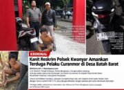 Kanit Reskrim Polsek Kwanyar Amankan Terduga Pelaku Curanmor di Desa Batah Bara